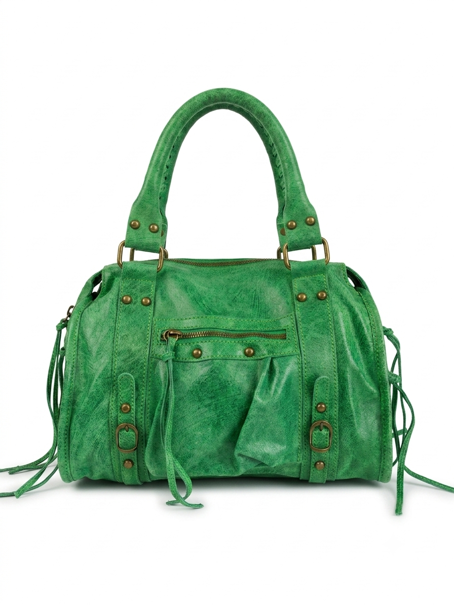 Bella – Medium Size Italian Artisan “Vera Pelle” Handbag -