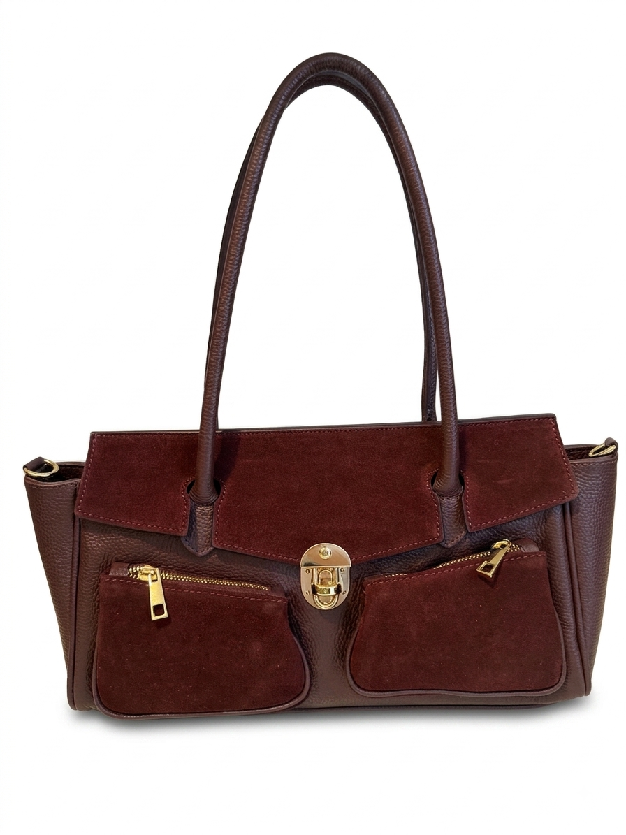 Sofia – Authentic Made in Italy Genuine Leather Shoulder Bag