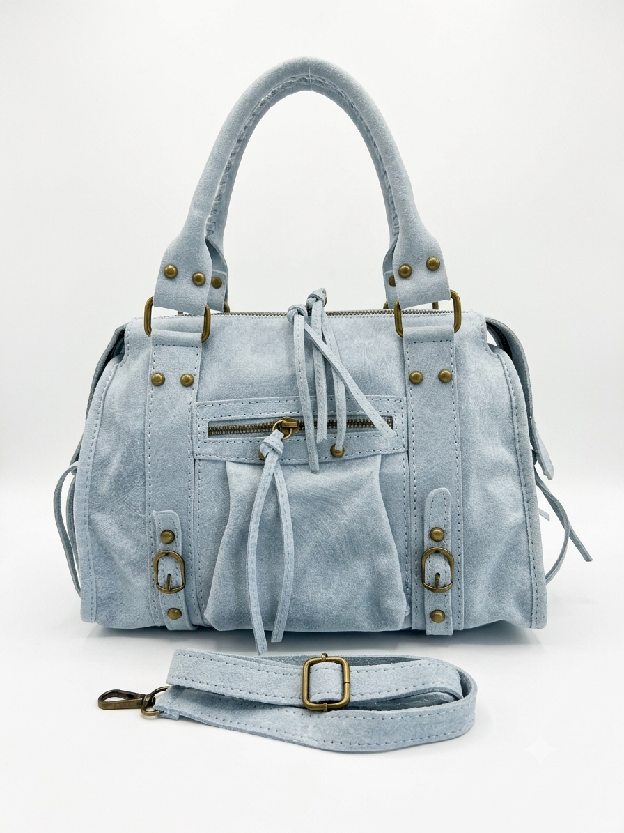 Bella – Medium Size Italian Artisan “Vera Pelle” Handbag -