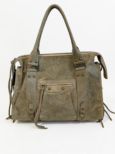 Bella – Big Size Italian Artisan “Vera Pelle” Handbag -