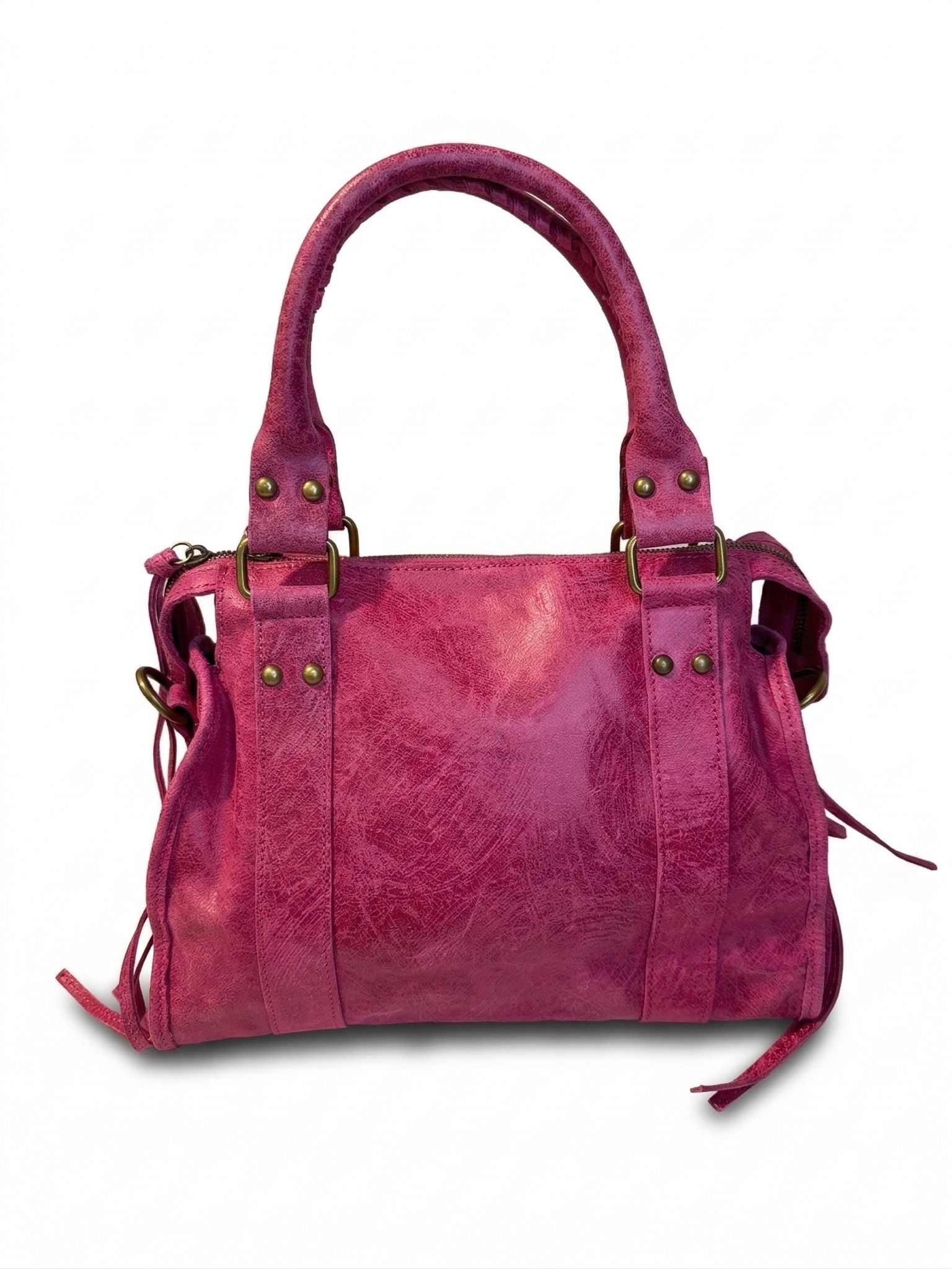 Bella – Medium Size Italian Artisan “Vera Pelle” Handbag -