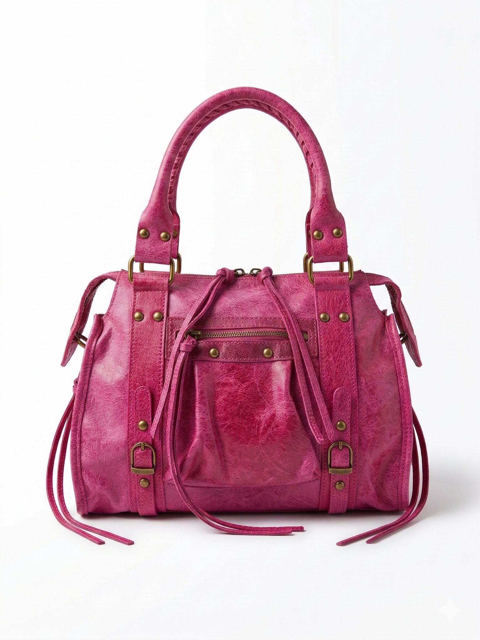 Bella – Medium Size Italian Artisan “Vera Pelle” Handbag -