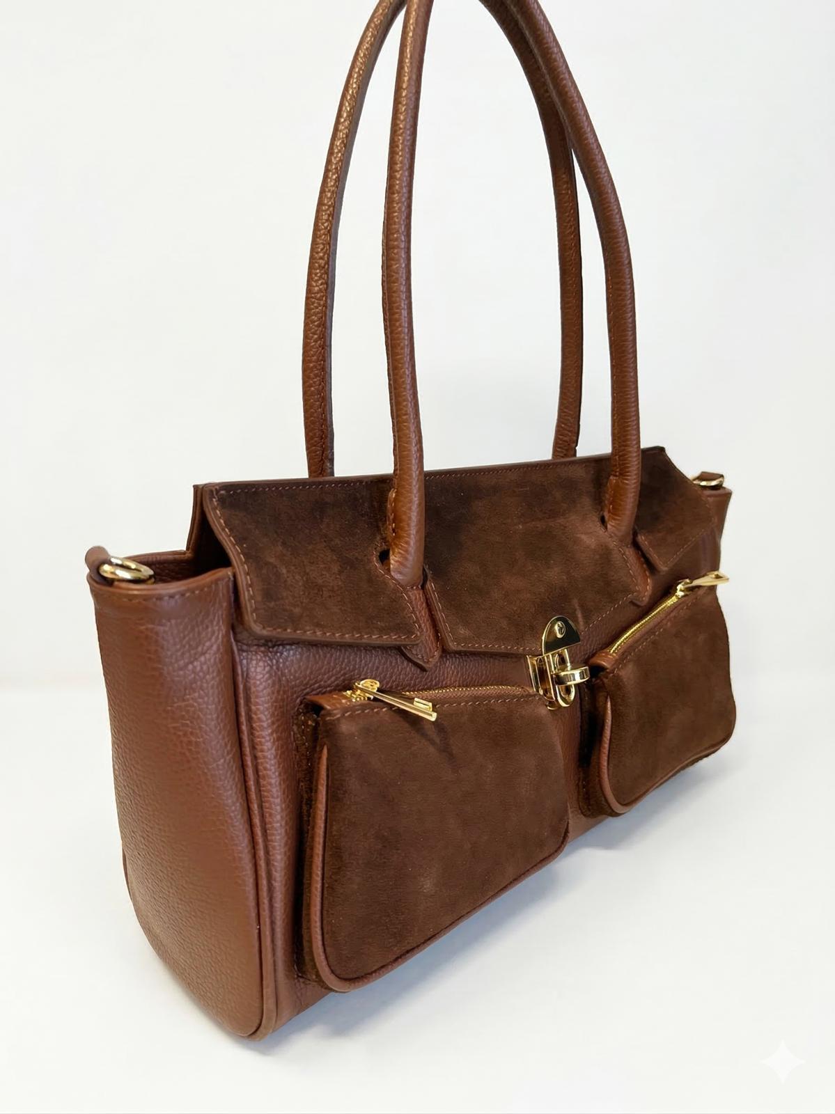 Sofia – Authentic Made in Italy Genuine Leather Shoulder Bag