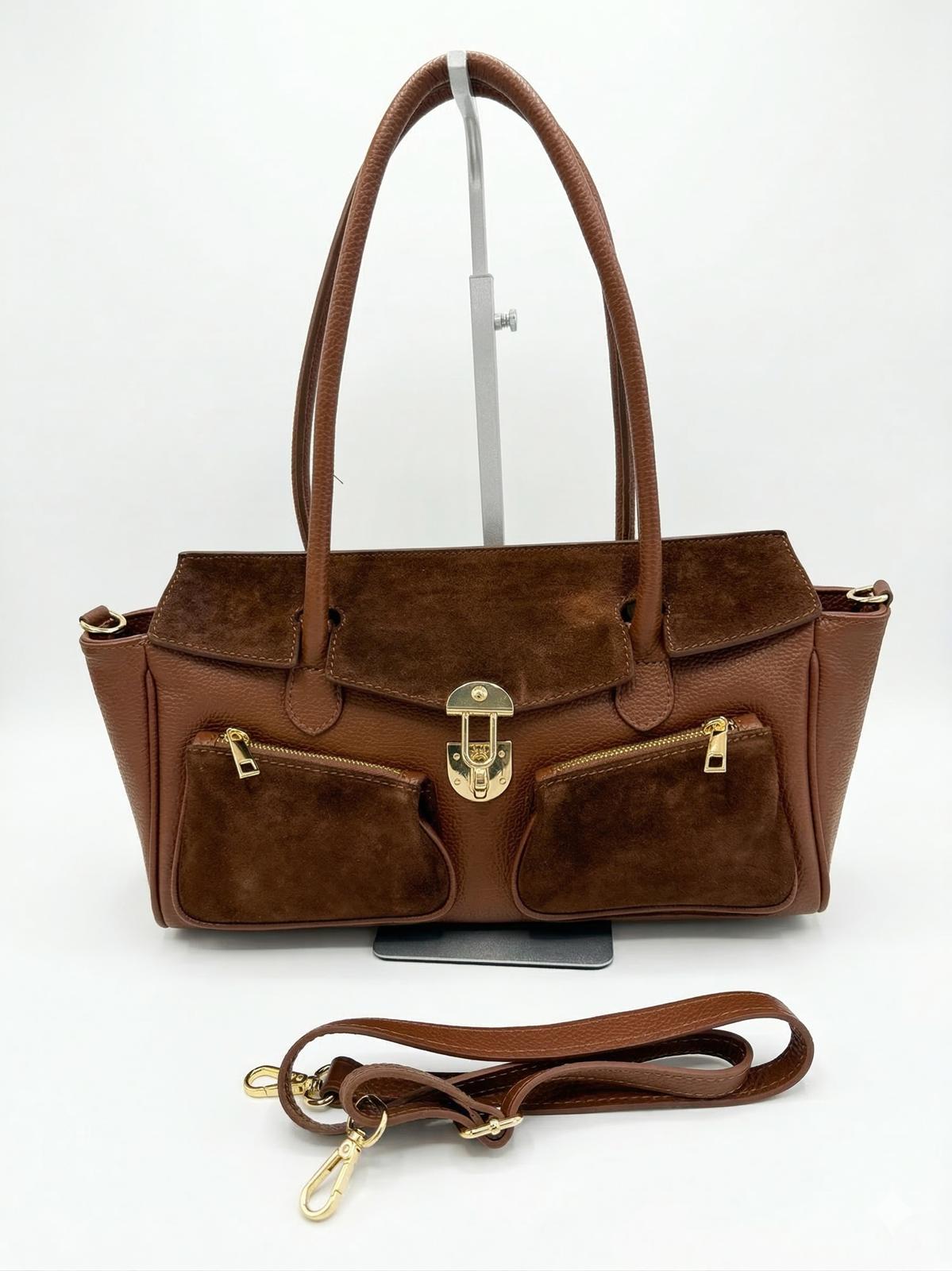 Sofia – Authentic Made in Italy Genuine Leather Shoulder Bag