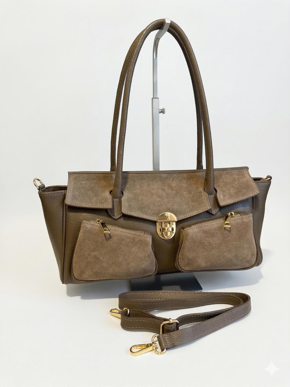 Sofia – Authentic Made in Italy Genuine Leather Shoulder Bag