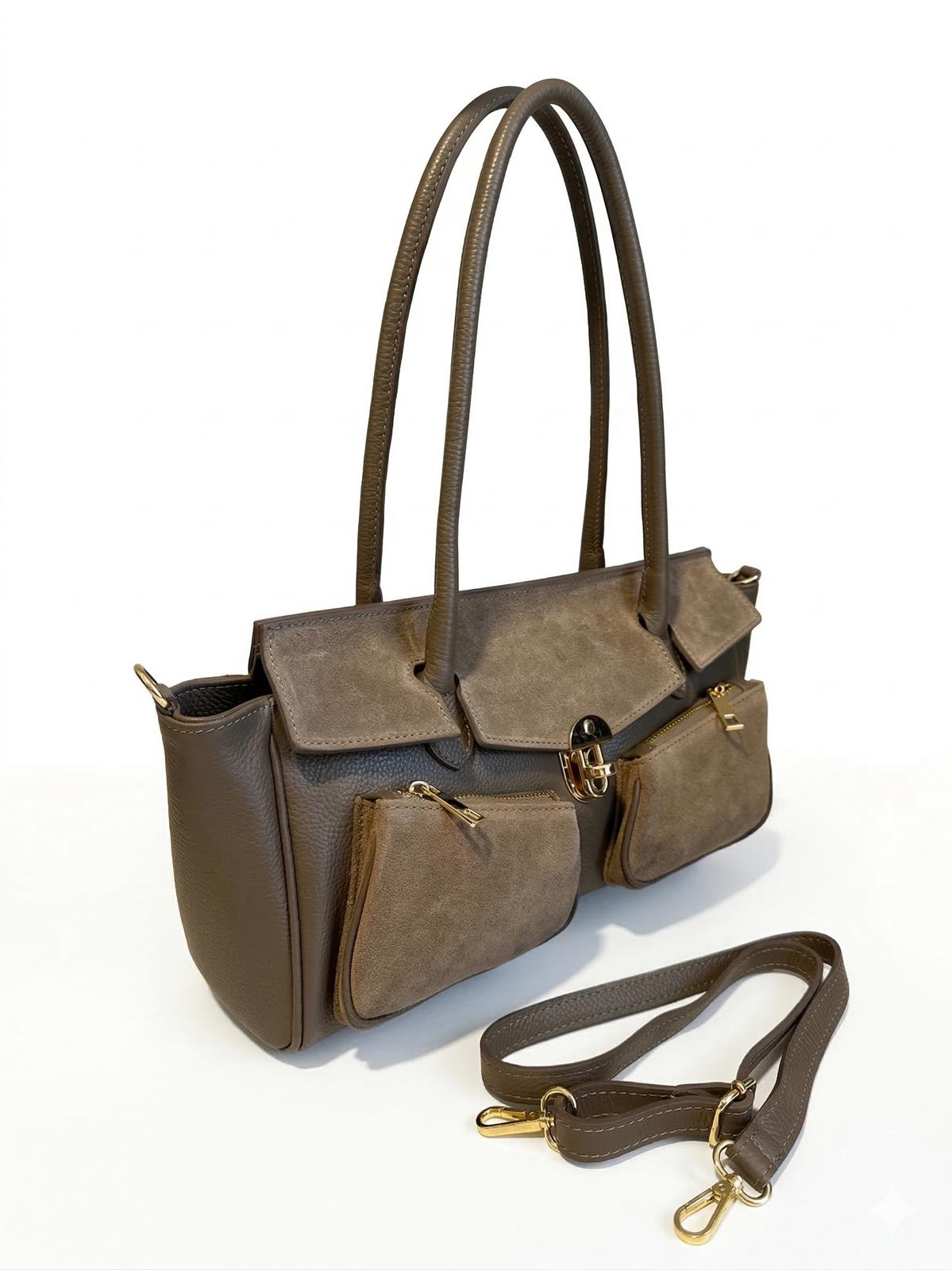 Sofia – Authentic Made in Italy Genuine Leather Shoulder Bag